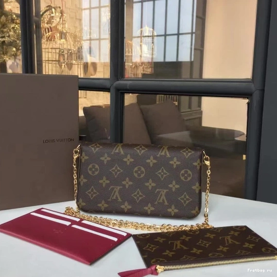 Frstbag ru Vuitton POCHETTE FELICIE Louis 0714